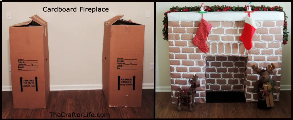 Cardboard.Fireplace