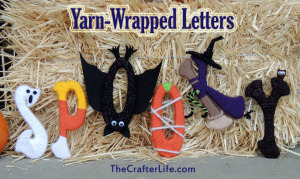 Yarn Wrapped Letters