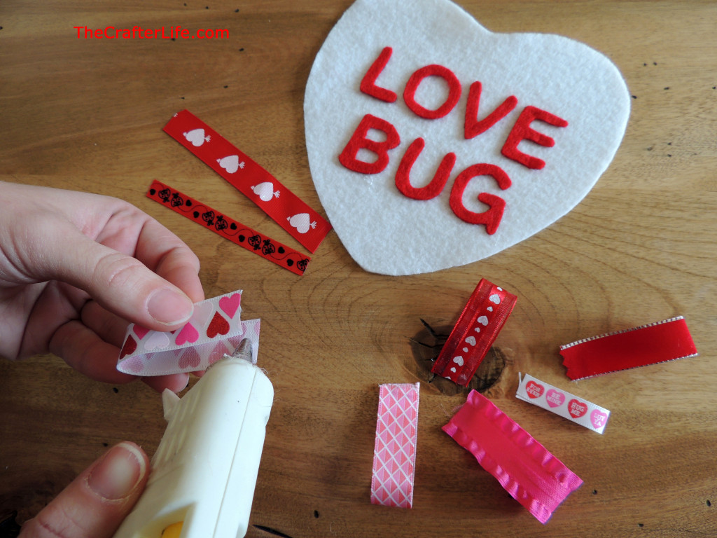 Conversation Heart Taggie Pillows