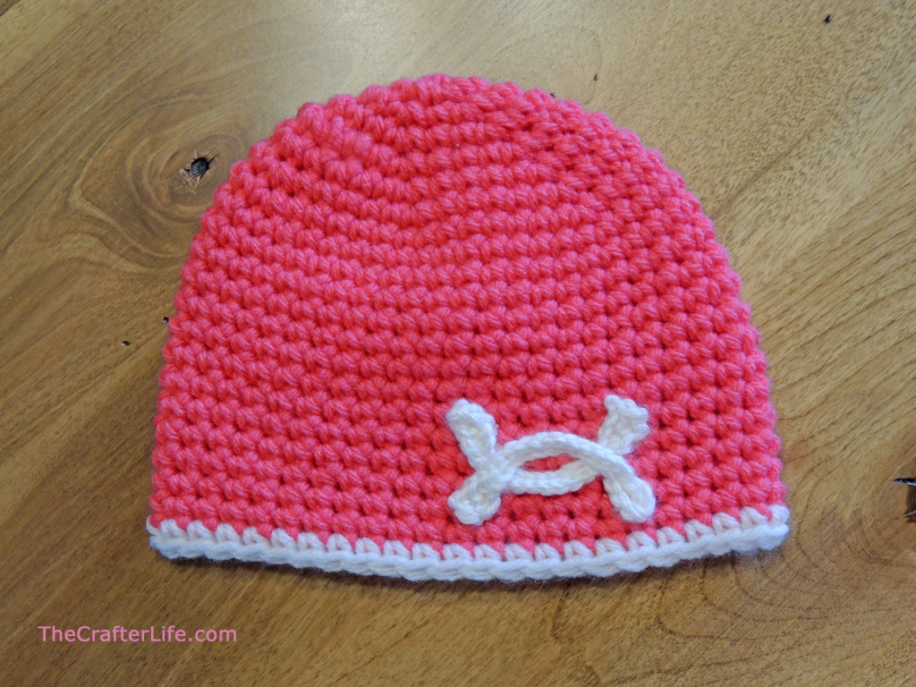 Crochet Bootie Hat Pattern