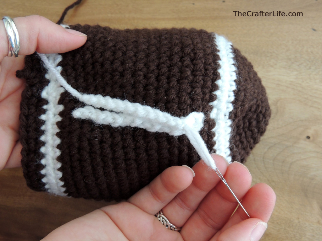 Crochet Football Pattern
