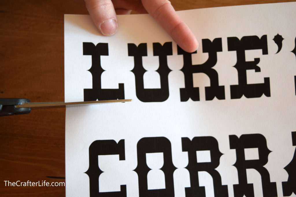 DIY Painted Sign