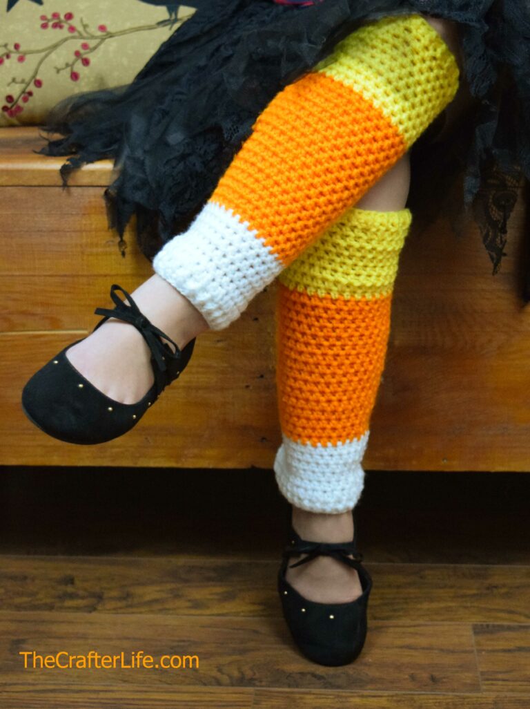 Candy Corn Leg Warmers