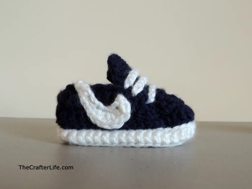 nike crochet baby shoes patterns free