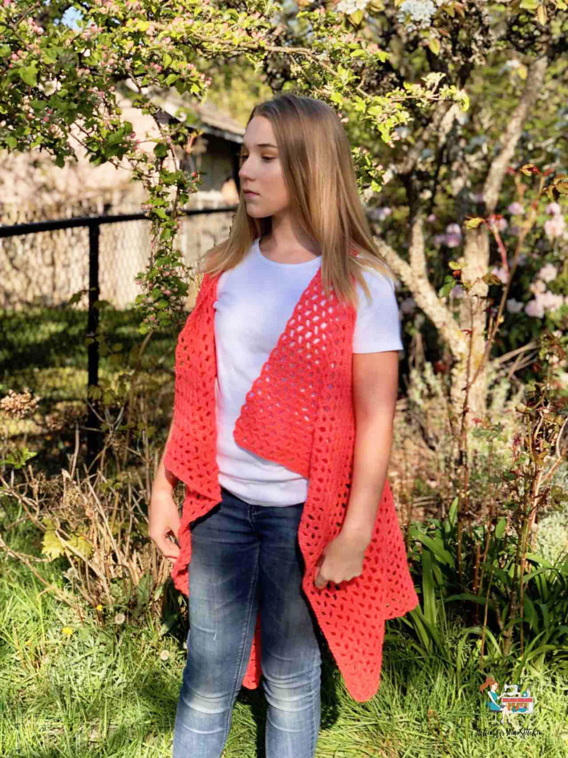 Spring Into Summer Waterfall Cardigan The Crafter Life
