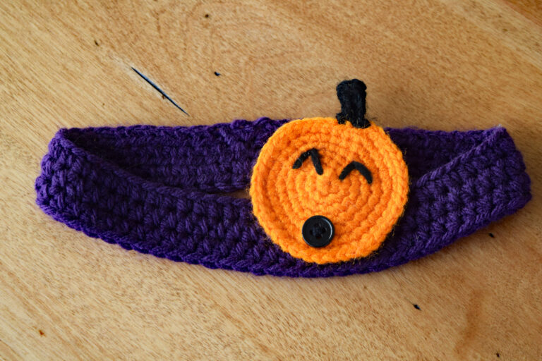 Jack-O'-Lantern Button-On Appliqué