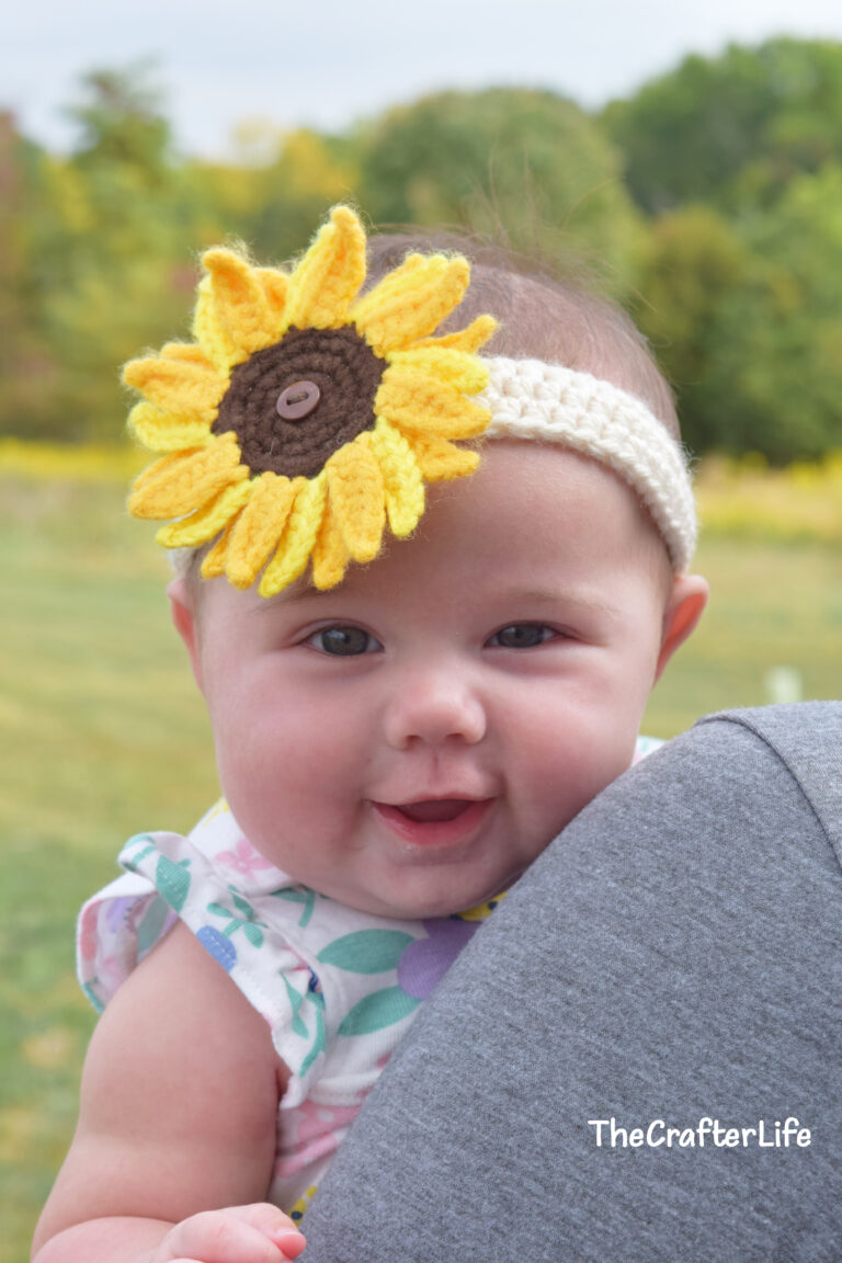 Sunflower Button-On Appliqué