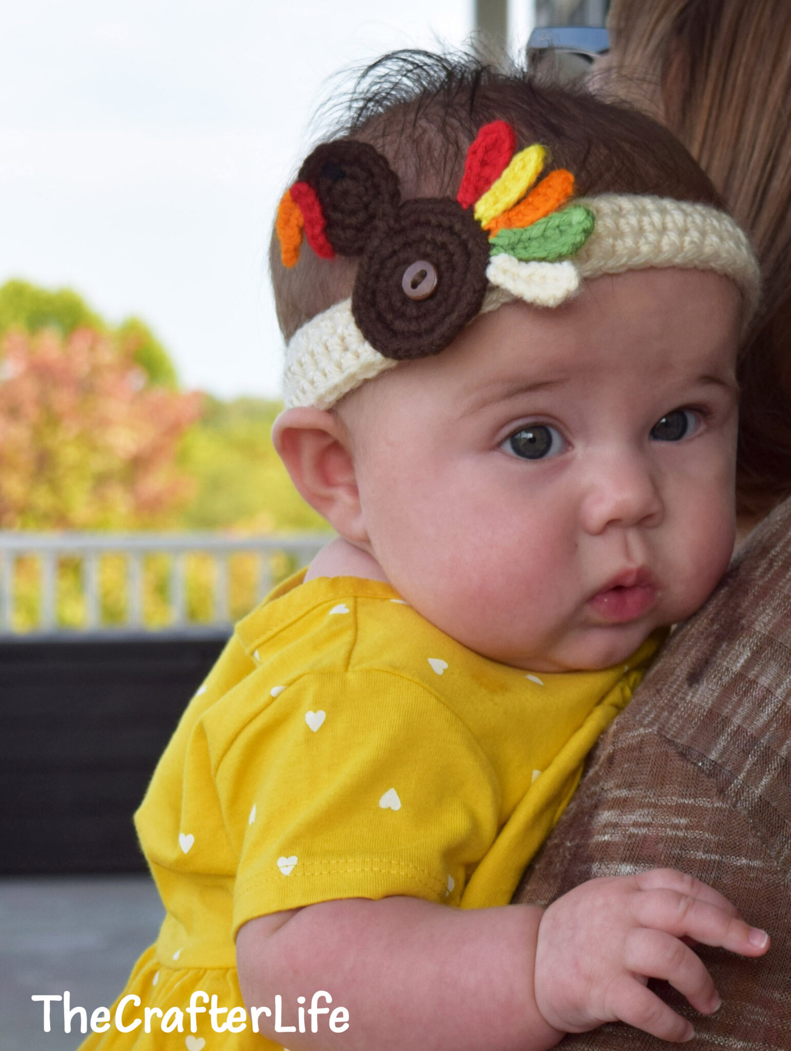 Turkey Button-On Appliqué – The Crafter Life