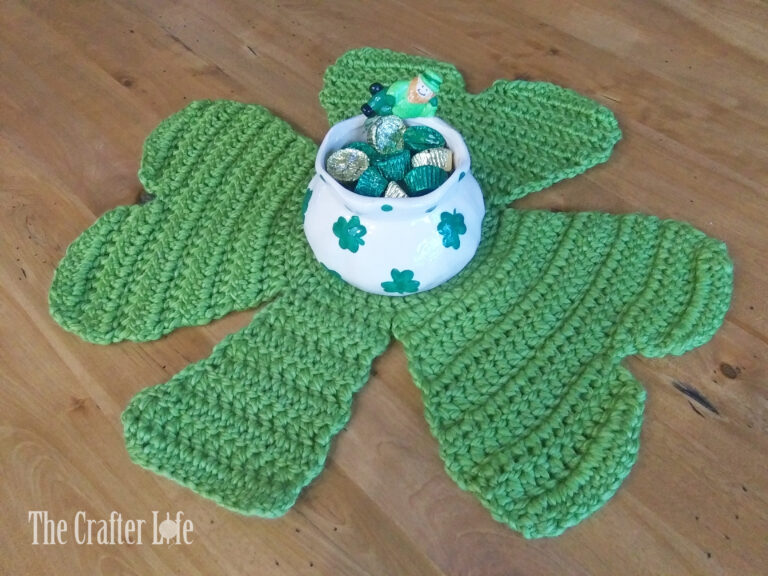 Large Shamrock Mat