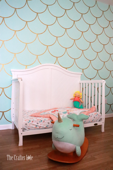 Mermaid Scale Accent Wall